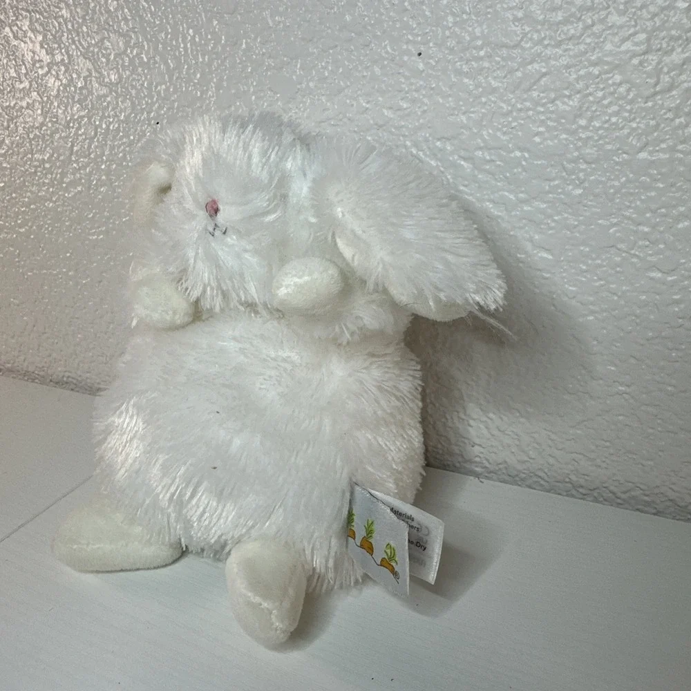 Bunnies By The Bay Wee Ittybit Bunny Rabbit White Plush 6